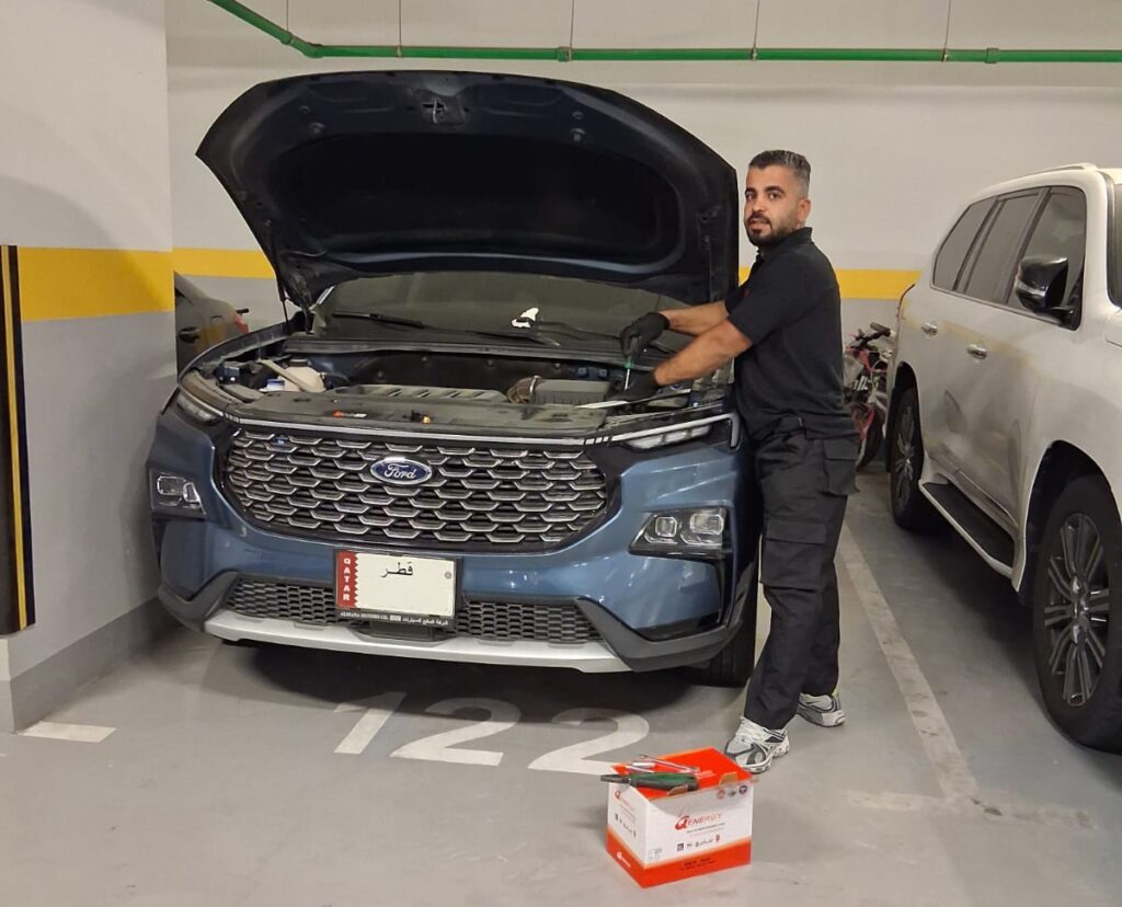 Mobile Car Battery Qatar
